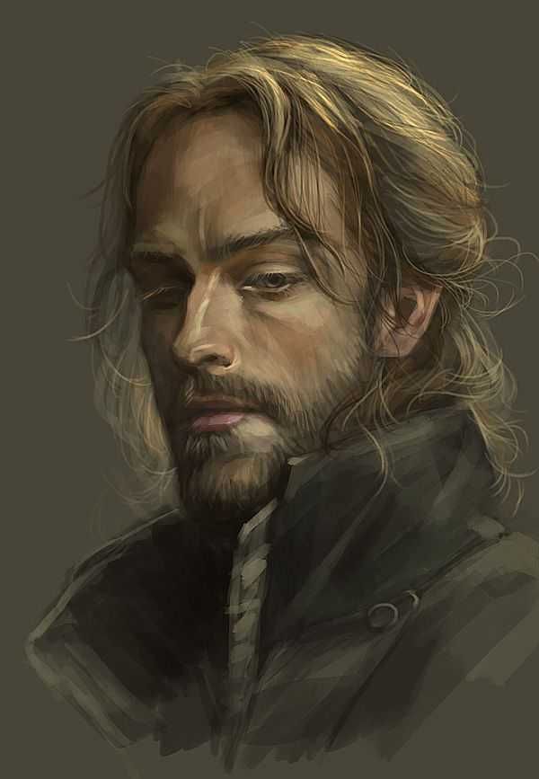 Portrait of Grok Ironhide, a Dwarf Dwarven Berserker